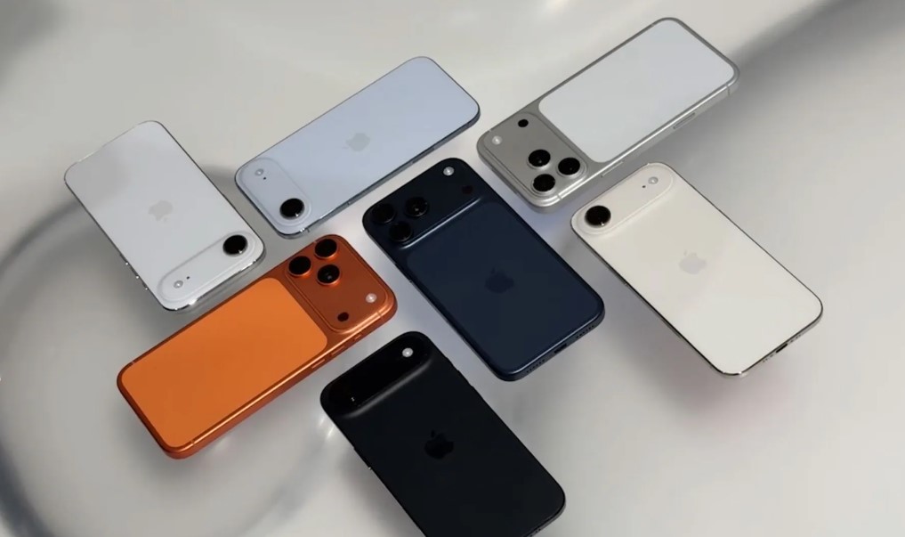 Các màu iPhone 17 Air và iPhone 17 Pro mới